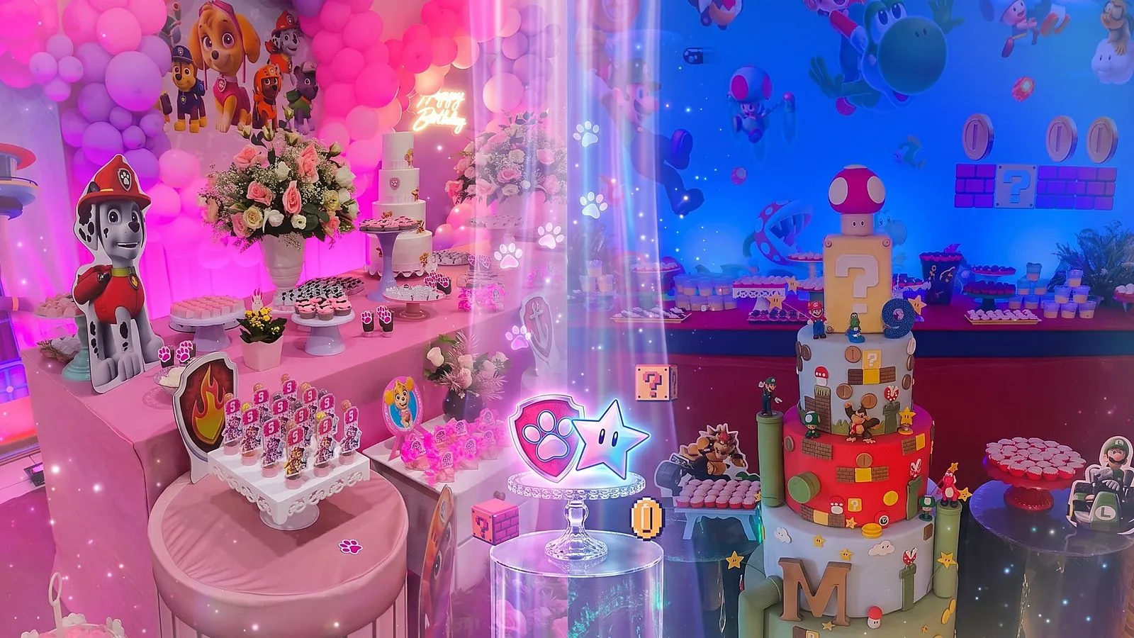 Festa infantil temática no Alegria – Buffet & Eventos